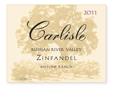 2011 Russian River Valley "Saitone Ranch" Zinfandel - The Simple Wine