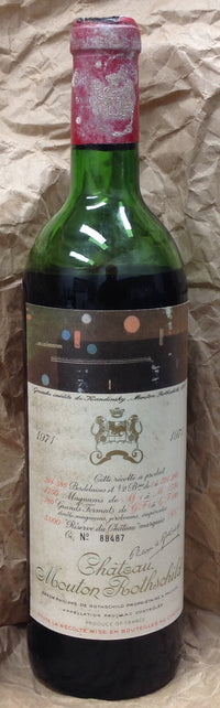 Chateau Mouton Rothschild 1971 0.75L, Pauillac