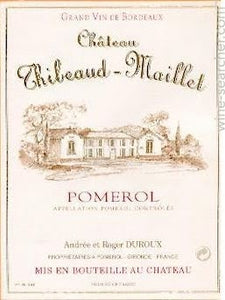 1999 Chateau Thibeaud-Maillet Pomerol, Bordeaux, France