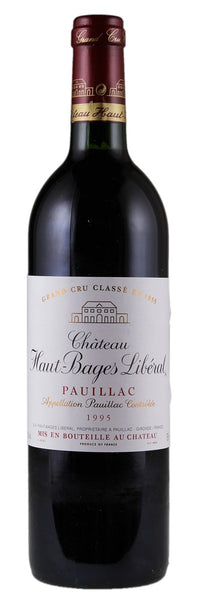 1995 Chateau Haut-Bages Liberal, Pauillac, France