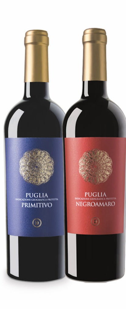 Puglia Negroamaro & Primitivo MIX - 15 bottles