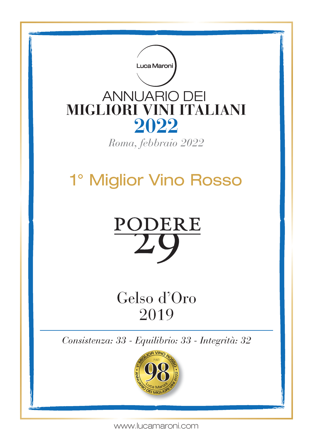 Gelso D'Oro 2016, (Italian Caymus), Podere29 Organic, Puglia - The Simple Wine