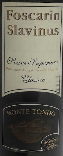 Soave Superiore Cru Foscarin Slavinus 2015 DOCG - The Simple Wine