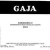 Gaja Barbaresco 2003 DOCG - The Simple Wine