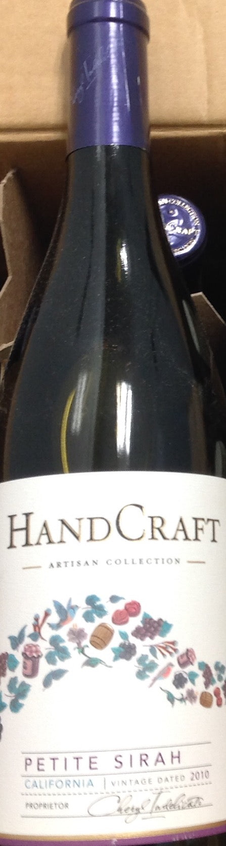 Hand Craft 2010 Artisan Collection Petite Sirah, California - The Simple Wine
