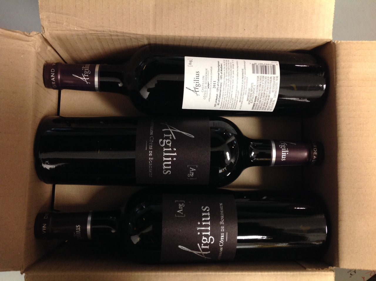 Case/6 - Argilius 2011 Bordeaux Blend