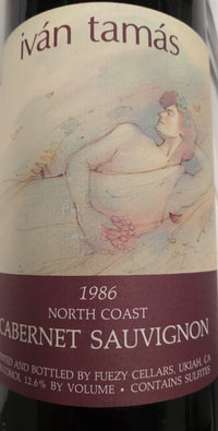 Iván Tamás 1986 Cabernet Sauvignon North Coast, Napa County