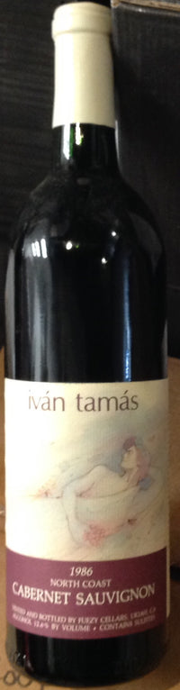 Iván Tamás 1986 Cabernet Sauvignon North Coast, Napa County