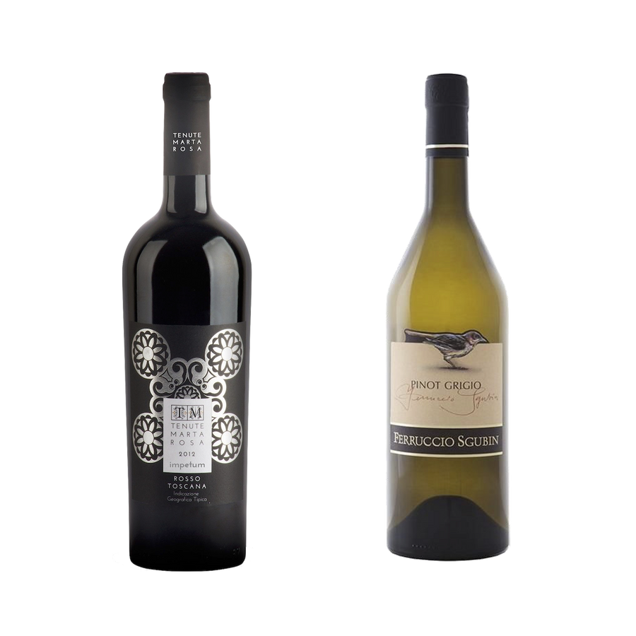 Super Tuscan and Pinot Grigio Bundle - The Simple Wine