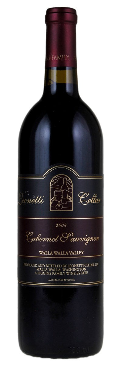 2008 Leonetti Cellar Cabernet Sauvignon Walla Walla Valley