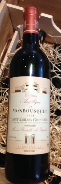 1998 Chateau Angelique de MONBOUSQUET , St.Emilion Grand Cru Bordeaux France