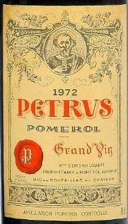 Petrus 1972 Pomerol - Legendary Bordeaux Collector's Wine | Perfectly Cellared