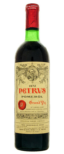 1972 Petrus (2 Bottles) – Cellared Bordeaux w/ Free Next Day