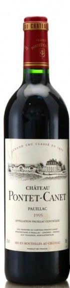 1995 Chateau Pontet-Canet Pauillac, Grand Cru Classe since 1855.