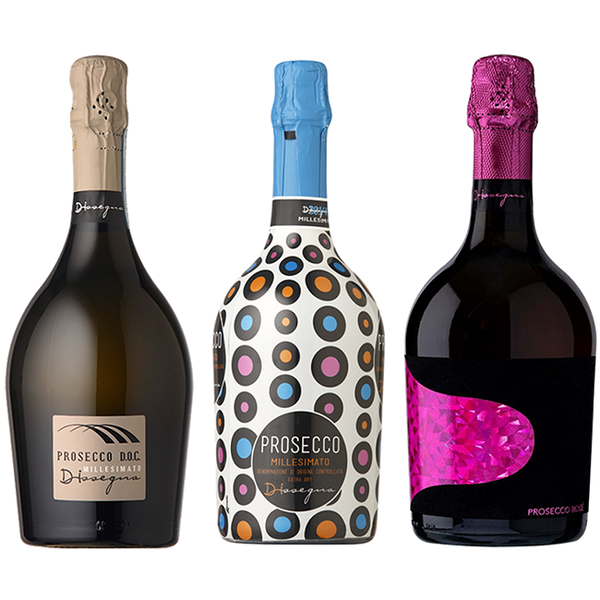 Organic Prosecco and Sparkling Mix (3 Bottles) - The Simple Wine