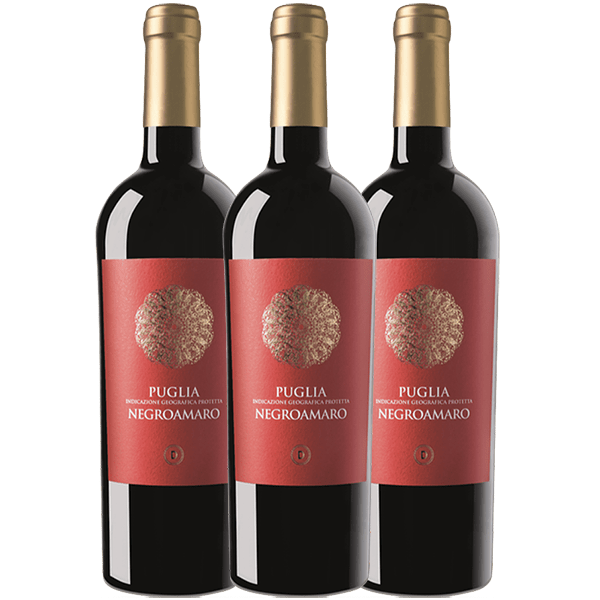 Negroamaro 3 pack, Puglia, FREE SHIPPING - The Simple Wine