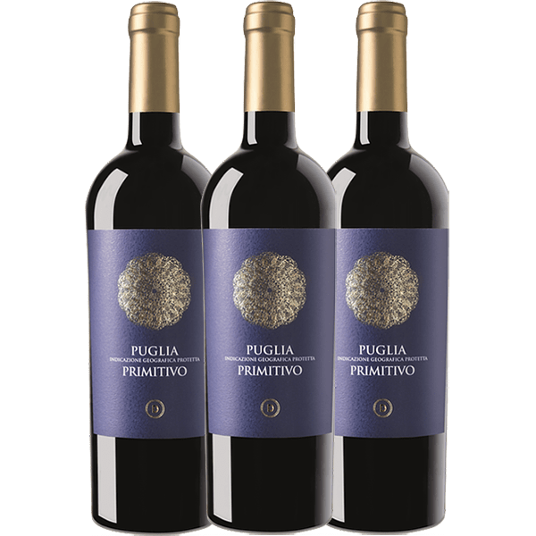 Primitivo 3 Pack, Puglia, FREE SHIPPING - The Simple Wine