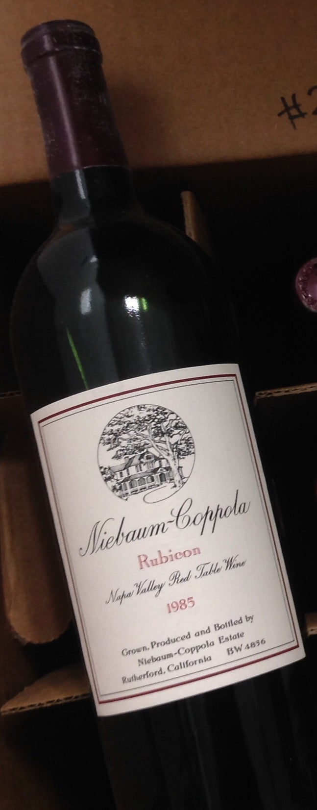 1985 Niebaum-Coppola Rubicon Rutherford, Napa Valley Cabernet blend