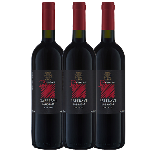 Saperavi 2016 - 3 pack, Besini - The Simple Wine