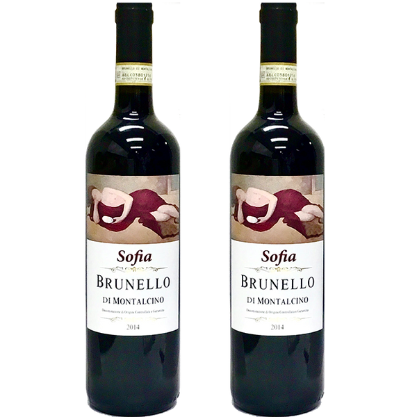 Sofia Brunello Di Montalcino 2015 DOCG 2 pack - The Simple Wine