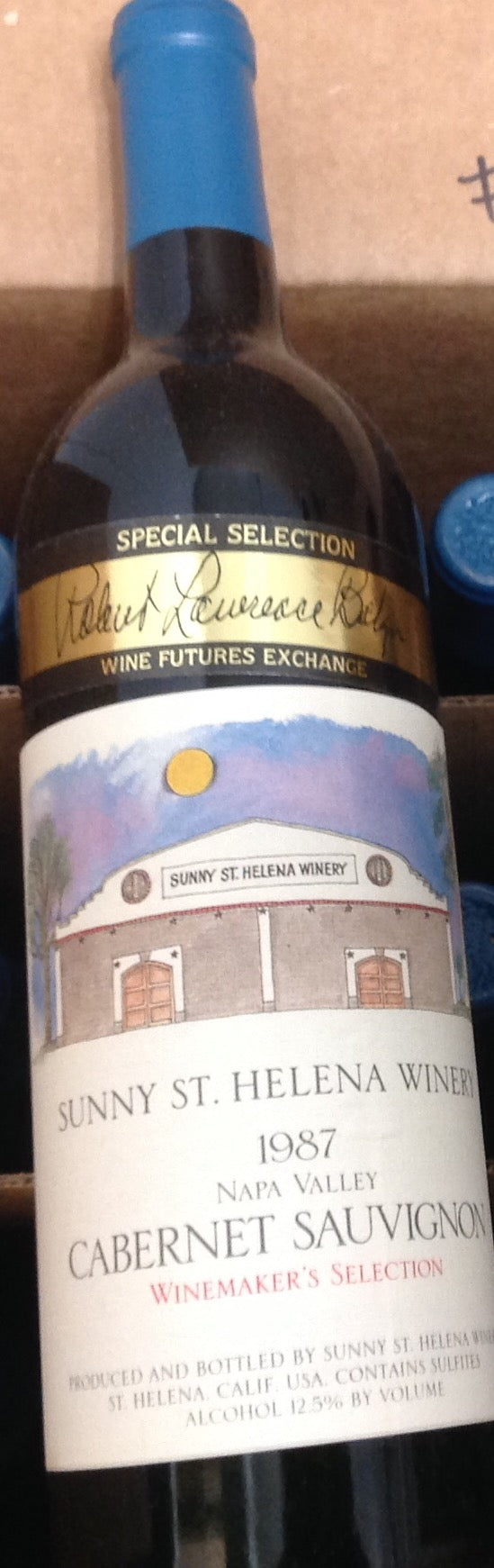 1987 Sunny St. Helena Winery Special Selection Cabernet Sauvignon, Napa Valley - The Simple Wine