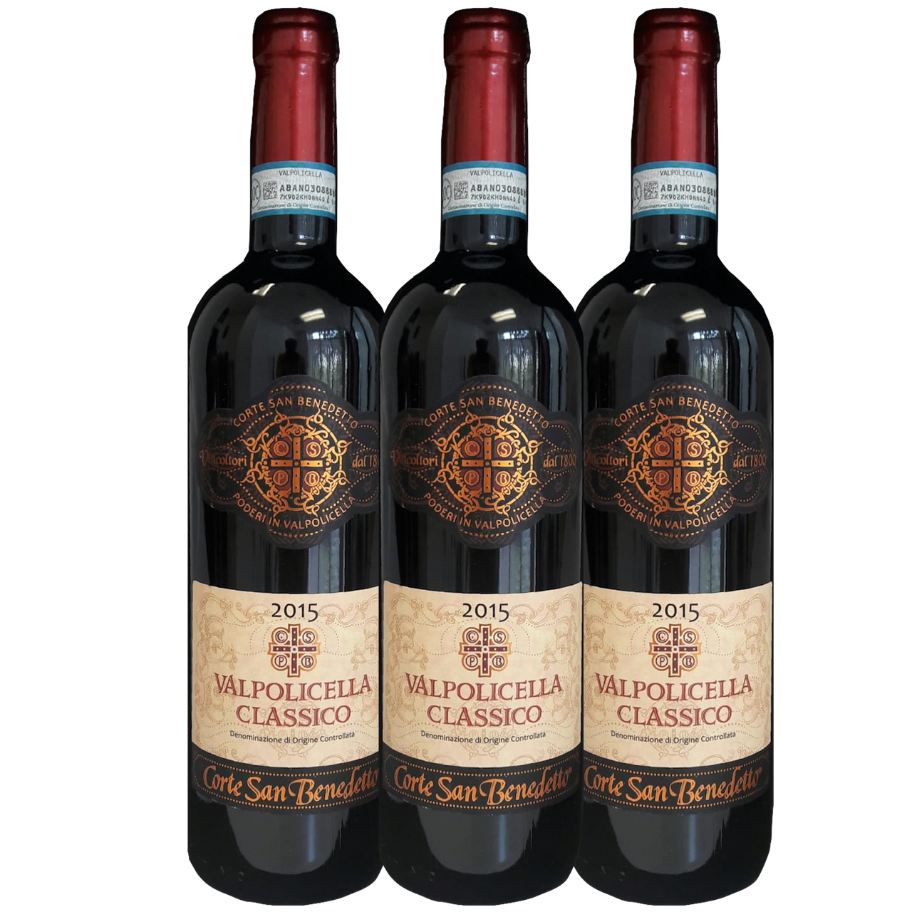 Valpolicella Classico DOC, 2015/2016 3 pack - The Simple Wine