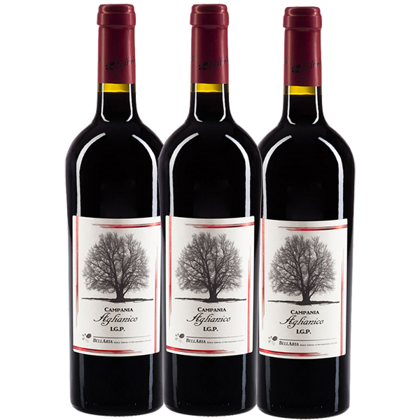 Aglianico IGT 2015/16 Campania Bellaria Organic 3 pack - The Simple Wine