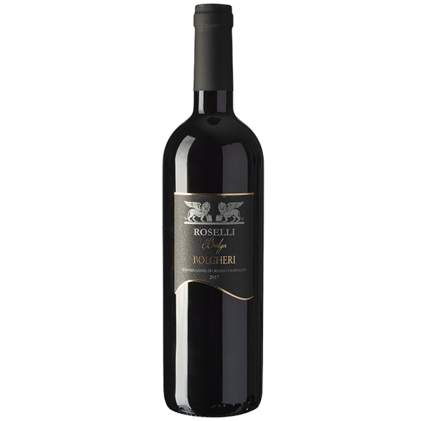 Bolgheri 2017 DOC Super Tuscan "Bridges" Roselli, PAS Organic - The Simple Wine
