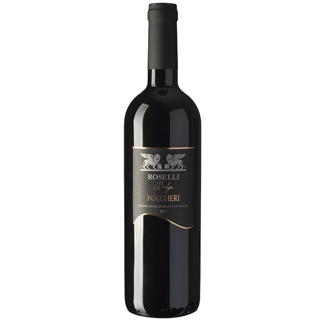 Bolgheri 2017 DOC Super Tuscan "Bridges" Roselli, PAS Organic - The Simple Wine
