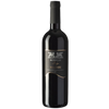 A bottle of Bolgheri 2021 DOC Super Tuscan 'Bridges' Roselli, PAS Organic wine with a dark label and a cork closure.