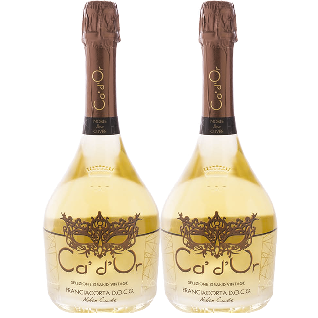 Franciacorta 2011 DOCG Noble Cuvee(Italian Champagne) 2PACK - The Simple Wine