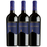 3 pack PIEROFOSCO Super Tuscan 2017 IGT, PAS Organic - The Simple Wine